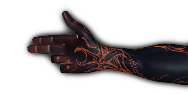 Infernus' weapon